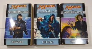 Magic the Gathering Ice Age Cycle Trilogy PB 1-3 Jeff Grubb Shattered Alliance - Picture 1 of 11
