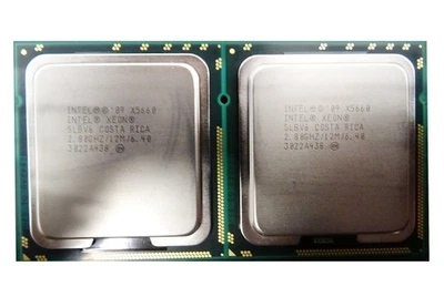 Matched Pair Intel Xeon X5660 2.8GHz SLBV6 LGA1366 6 Core 1333MHz CPU Processor - Image 1 of 4