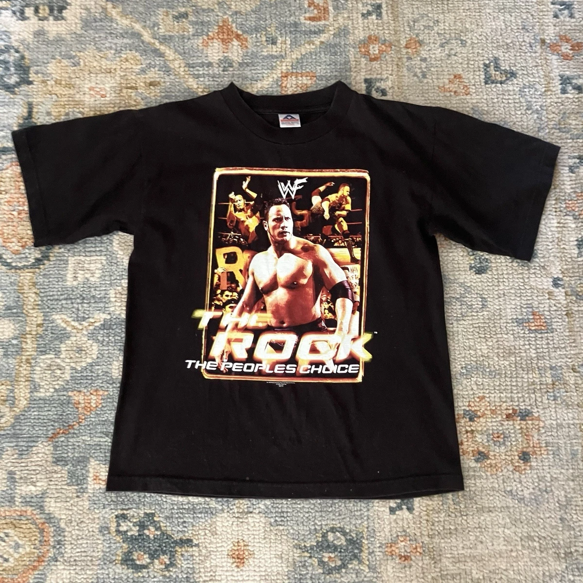 The Rock WWF Wrestling Fan Shirts for sale | eBay