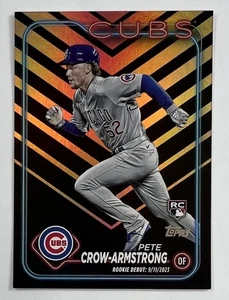 2024 Topps Pete Crow-Armstrong Holiday Foil (Cubs)  LB23 - Picture 1 of 2