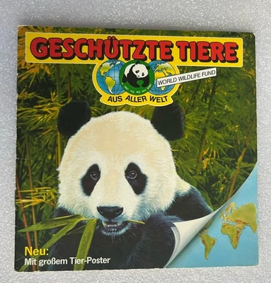 Ferrero Album: Geschützte Tiere WWF Komplett alle Duplo & Hanuta Bilder (c) 1984 - Bild 1 von 4