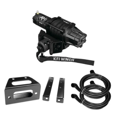 Kit combinado de cabrestante de asalto KFI 5000 lb (M1) para Polaris 800 RZR 4 2012-2014 Foto 1 de 4