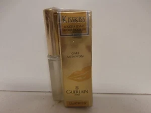 Kiss Kiss By Guerlain Givre Satin No. 506 Lip Gloss Makeup Cosmetics Clear - Picture 1 of 2
