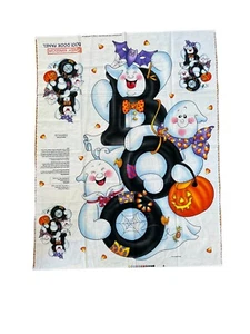 Tela de edredón Ghost Daisy Kingdom "¡BOO! Panel Puerta" Halloween 35"x44" Decoración - Imagen 1 de 4