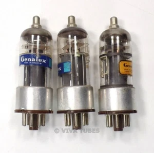 Lot of Type 2426 Genalex - 3 Untested, Vintage, Loose Vacuum Tubes - Picture 1 of 1