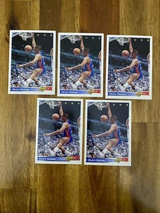 DENNIS RODMAN Lot 1991-92 Upper Deck #185 Detroit Pistons Lot Of 5 - Picture 1 of 12