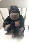 11" Kohls Cares Baby & Mom Gorilla Plush Black Brown Ape Dad Parent Child/ Sweet