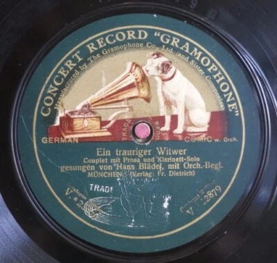 Hans Blädel 78RPM / Bitte Haben Sie Die Güte & Ein Trauriger Witwer (16-0524-VH) - Bild 1 von 2