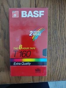 BASF 8 Hour VHS Tape New - Picture 1 of 4