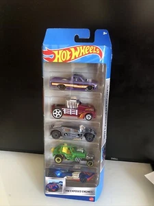 Paquete de 5 coches Mattel - MOTORES EXPUESTOS HW VER DETALLES - Imagen 1 de 3