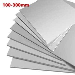 304 Stainless Steel Sheet Metal Plate Length 100-300mm Thick 1-3mm Offcut - Picture 1 of 8