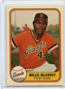 1981 Fleer Willie McCovey San Francisco Giants #434 ⭐️💥🎯 EXMT - Picture 1 of 2