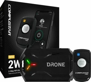 Compustar RFX2WR3FM 2-Way RFX Rf Kit Bundle W/Drone LTE Module 3000 Ft 2 Remotes - Picture 1 of 5