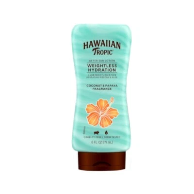 Hawaiian Tropic After Sun Lotion Weightless Silk Hydration 6 Ounces - Image 1 of 4