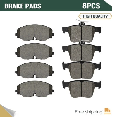 Pastillas de freno delanteras y traseras de cerámica para Volkswagen Atlas Cross Sport 2018-2022 Foto 1 de 4