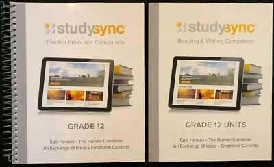 12th - STUDY SYNC Teacher Resource Companion & Reading/Writing Student Companion - Image 1 of 4