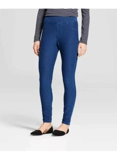 A NEW DAY Damen Highrise Pull-On Jeggings Blau Denim Größe Small - Bild 1 von 4