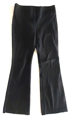 2X PANTALONES DE VESTIR BISOU BISOU MICHELE BOHBOT PROFESIONALES NEGROS ELÁSTICOS ACAMPANADOS PARA MUJER 8 Foto 1 de 4