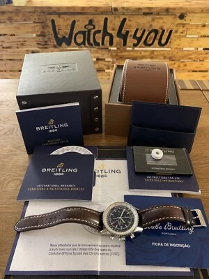 Breitling Navitimer World A24322 2019 Black Volles Set - Bild 1 von 4