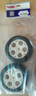 Ruote complete per modelli RC 1:10 Rally Rallie 2pz VRX 10546 - Immagine 1 di 3