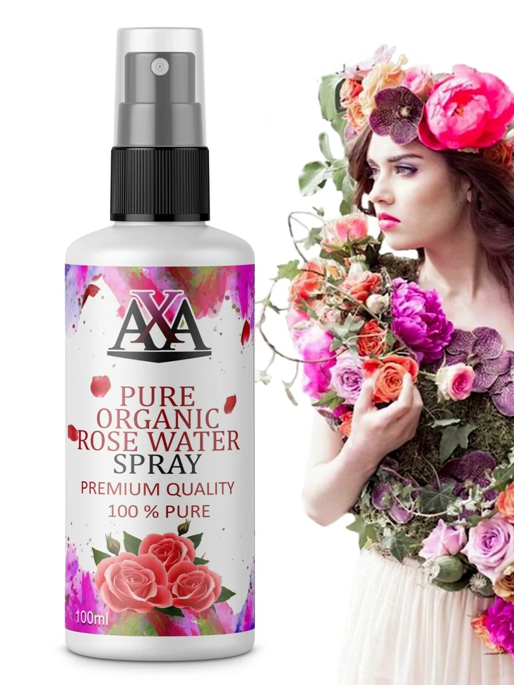 Rose Water Toner, 100% Pure Natural Rose Water Spray Roses Face Hydrosol Mist - Image 1 of 1
