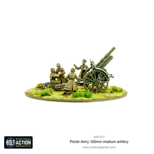 Bolt Action - Polish Army 100mm medium artillery - Warlord Games - Picture 1 of 4