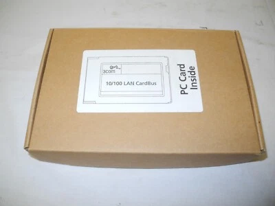 DELL 03K020 10/100 LAN CARDBUS FAST ETHERNET PC CARD 3COM 3CCFE575CT-D1 3C589D - Image 1 of 4