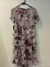 Spring Dress NWT 10 Blush/multi -