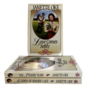 Janette Oke Lot of 3 Christian Romance Paperback Novels - Picture 1 of 8