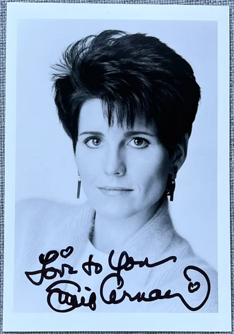 Lucie Arnaz Signed In Person B&W Promo Photo - Authentic, Lucille Ball Cover