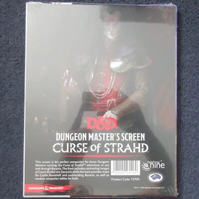 Curse of Strahd D&D DM's Dungeon Master's Screen Dungeons & Dragons Ravenloft - Immagine 1 di 4