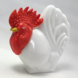 De Colección Gallo Pollo Botella Leche Vidrio Avon Granja Granero Countrycore Figura COMPLETA - Imagen 1 de 9