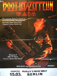 BOOT - LED ZEPPELIN 2020 BERLIN - orig. Concert Poster - Konzert Plakat - A1 F/U - Picture 1 of 1