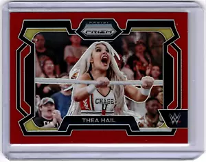 Thea Hail 2024 Panini Prizm WWE Red Prizm #89 WWE NXT #054/199 - Picture 1 of 2