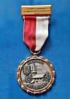 Médaille Vintage Authentique Allemagne St. Johann Freudenberg 1970 Randonnée Volksmarsch