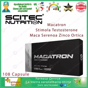 Scitec Nutrition Macatron 108 Compresse Tonico Maca Daa Zinco Garcinia Serenoa - Foto 1 di 1