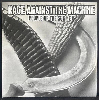 People of Sun by Rage Against The Machine (10" Record, 1997) Clear Vinyl - Image 1 of 4