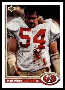 1991 Upper Deck Matt Millen San Francisco 49ers #409 - Picture 1 of 2