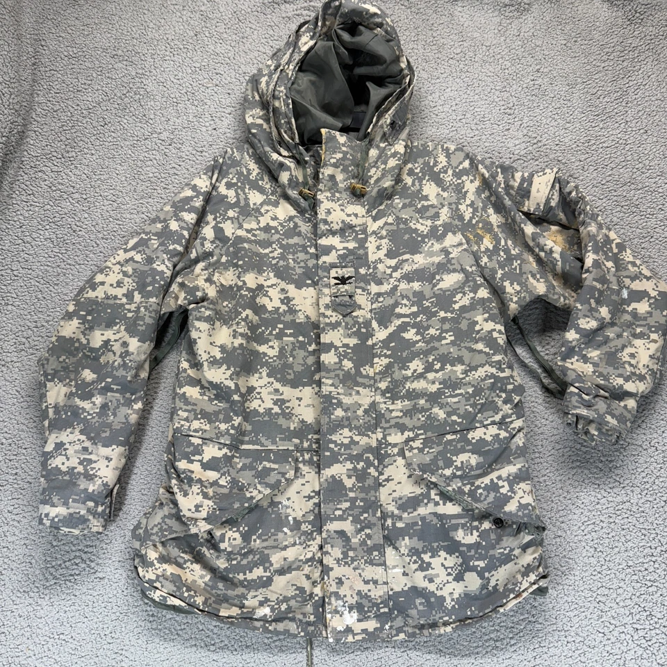 Tru-Spec H2O ECWCS Mens Parka Digital Camo Medium Regular Green - Image 1 of 4