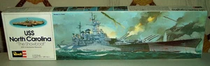 Revell H-313 USS Carolina del Norte “The Showboat” escala 1/570 (sin usar, en caja) aprox. 1969-1975 - Imagen 1 de 10