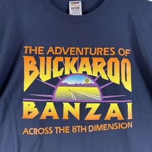 VTG 1984 Adventures of Buckaroo Banzai Across The 8th Dimension TShirt Men's XL - Picture 1 of 7
