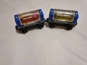 Thomas The Tank Engine & Friends WOODEN AQUARIUM CARS SQUID SHARK WAGON WOOD - Picture 1 of 6