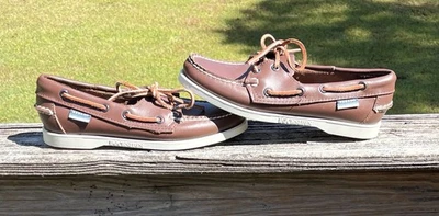Sebago Women's Dockside Deck Shoes Size 6.5M Preowned Excellent Condition Brown - Image 1 of 4