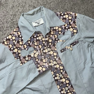 Camisa Estilo Charro Para Caballero Aqua Con Bordado - Camisa de Vestir Charro Para Hombre Foto 1 de 4