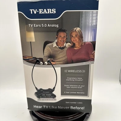 TV EARS Analog Wireless Headset System NEW - Image 1 of 4