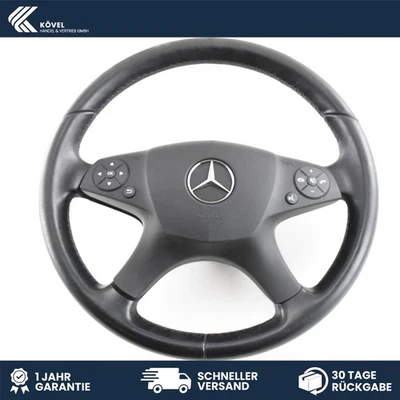 Lenkrad mit Pralltopf Mercedes Benz C-Klasse W204 A2044602603 A0008605602 - Bild 1 von 4