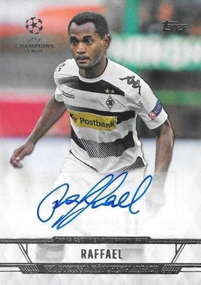2016-17 Topps UEFA Champions League Showcase Raffael Monchengladbach Auto CL-RA - Image 1 of 3
