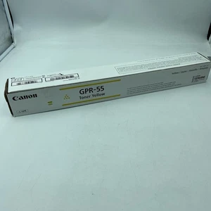 Cartucho de tóner amarillo genuino Canon GPR-55 (0484C003AA) - NUEVO SELLADO - Imagen 1 de 4