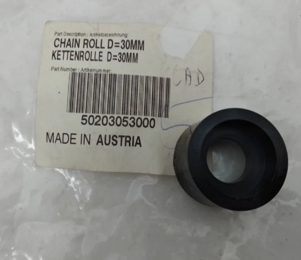 Оригинальный цепной ролик NOS KTM 300 350 400 440 620 50203053000 от оригинального производителя - Изображение 1 из 1