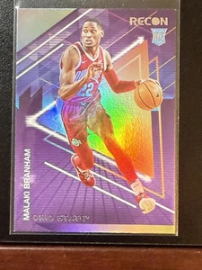 Malaki Branham #18 2022 Panini Chronicles Draft Picks RECON Purple- OSU - Picture 1 of 2